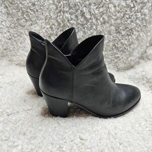 Thursday Boot Company Uptown Black Leather Booties‎ sz 6.5
